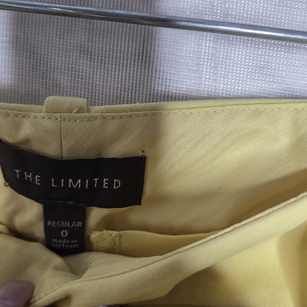 The Limited Yellow Ankle Pants - Picture 3 of 5